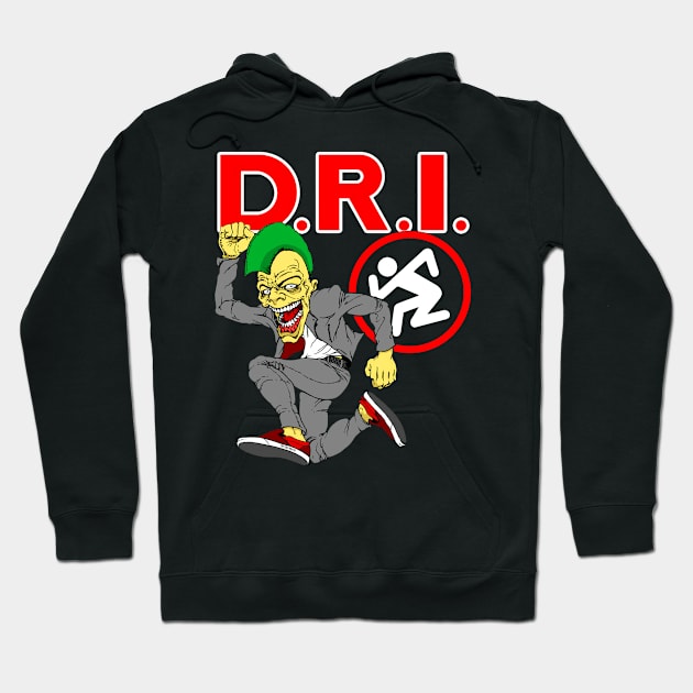 Dirty Rotten Imbeciles Hoodie by titusbenton